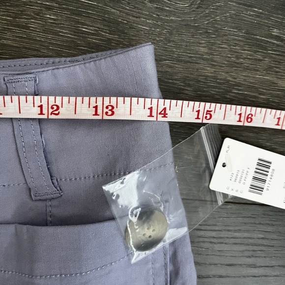 Anthropologie Maeve Colette Size 28 Tall Cropped Wide-leg Pants Lavender NWT - Picture 6 of 7